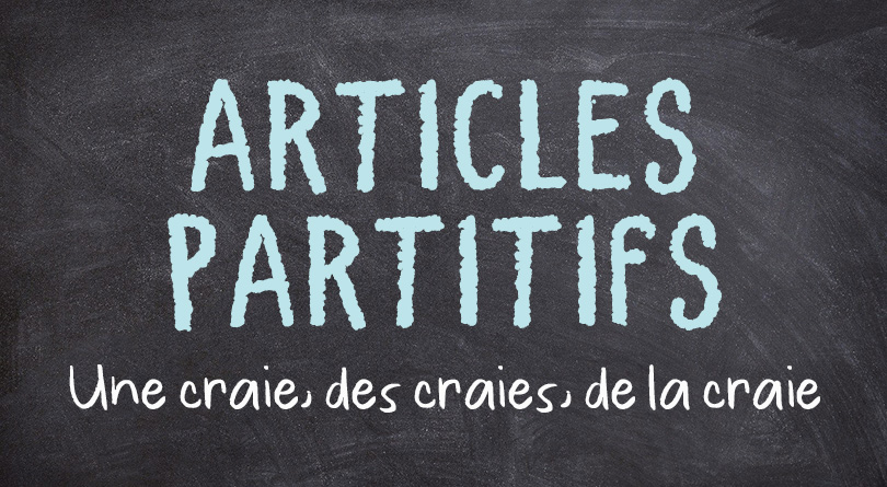 Articles partitifs