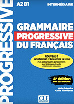 Grammaire progressive du français - Niveau intermédiaire