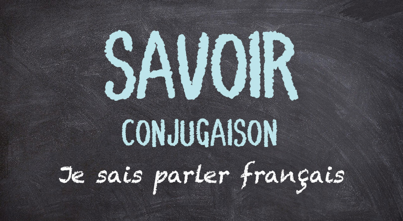 Savoir conjugaison