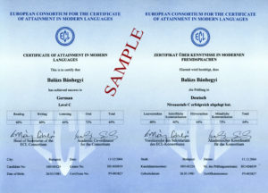 Certificat ECL