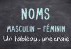 Noms masculin ou féminin