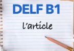 DELF B1 - article