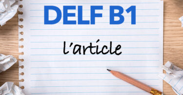 DELF B1 - article