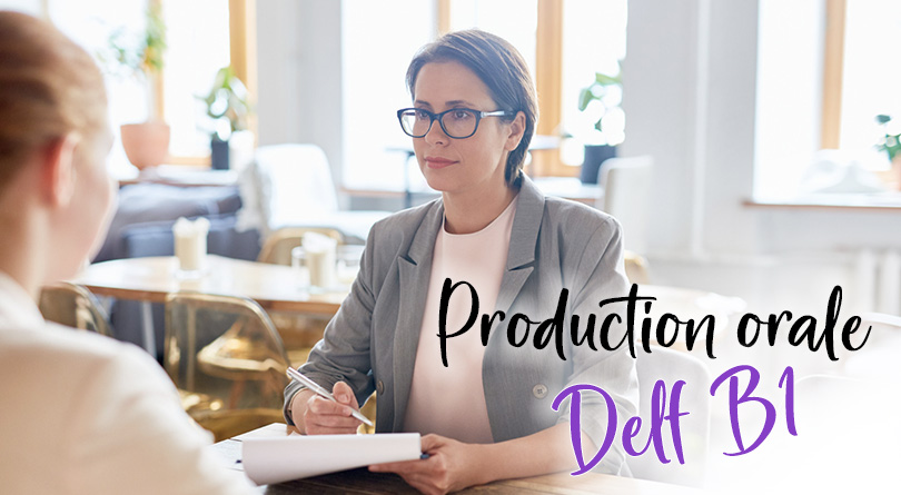 Production orale DELF 1