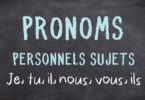 Pronoms personnels sujets