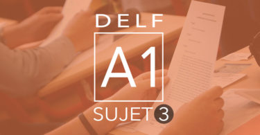 DELF A1 - sujet 3