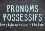 Pronoms possessifs