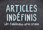 Articles indéfinis