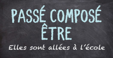 Passé composé avec ÊTRE