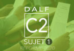 DALF C2 sujet 1