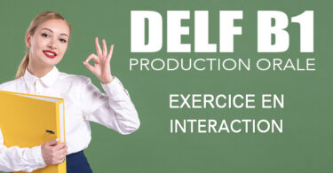 PO exercice en interaction DELF B1