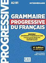 Grammaire progressive du français - Niveau intermédiaire