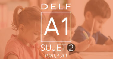 DELF Prim A1 sujet 2