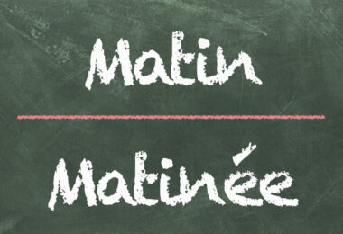 Matin ou matinée