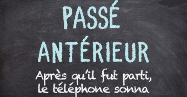 Passé antérieur
