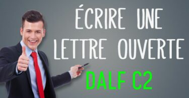 Lettre ouverte DALF C2