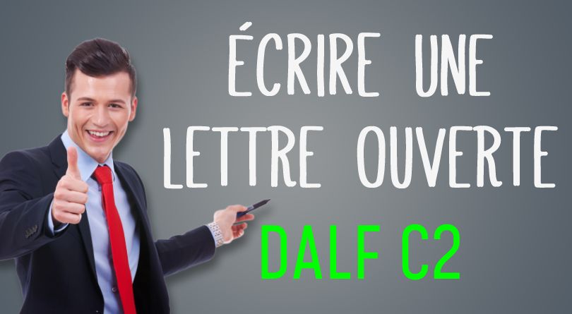 Lettre ouverte DALF C2